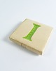 magnesy Ceramiczny magnes, zielona literka I 2