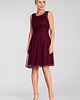 sukienki midi damskie Elegancka sukienka koktajlowa midi bez rękawów z wycięciem na plecach - M1208 2