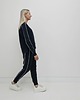 komplety damskie Sabela minimalistyczny komplet z lamówkami - Navy 4