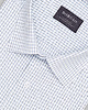 koszule męskie Koszula w kratkę matera 00455 długi rękaw błękit classic fit 1