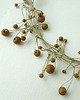 kolie WAKACYJNA CENA Naszyjnik Drewno na naturalnym lnie 4