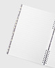 kalendarze i plannery NOTES LAWENDOWY TORT B5  160 stron  SZARE LINIE 3