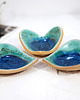 pojemniki na biżuterię Ceramiczna miseczka na obrączki, biżuterię - laguna 2