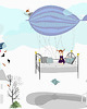 naklejki ścienne do pokoju dziecka Mural dla dzieci Hide and Seek 2