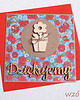 kartki scrapbooking DZIĘKUJEMY - podziękowanie RÓŻNE wzory 1