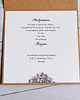 zaproszenia i kartki na ślub Kartka ślubna z życzeniami : fiolet 1