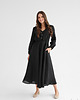 sukienki maxi damskie Lniana sukienka CAMELLIA MAXI DEEP BLACK 2