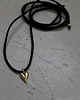 złote naszyjniki Choker Heart 2