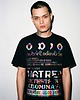t-shirt damskie T-shirt HATE / glitch print 5