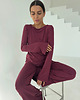 bluzki z długim rękawem damskie Longsleeve Sense beetroot 3