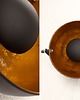 kinkiety Lampa ścienna Black&Gold Ø30cm 6