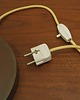 lampy stołowe Duńska lampa biurkowa z lat 60. z dekoracyjnym kloszem, metal 6