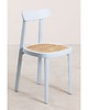 krzesła Krzesło Drewniane Retro z Plecionką Wiedeńską Błękitne 5