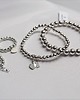 bransoletki z kamieni naturalnych Bransoletka z zawieszkami Silvery 2