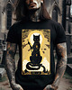 t-shirty męskie Koszulka - Kocia karta Tarota - Słońce, The Sun #14 1