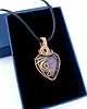 wisiory Zoisyt z rubinem wisiorek  wire wrapping 2