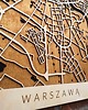 Ozdoby na ścianę Warszawa (Dark) 3