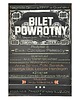 plakaty Oryginalny polski plakat do filmu BILET POWROTNY, aut. Jakub Erol, 1978 r 1