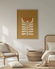 plakaty Plakat boho Kwiat na ścianę Minimalistyczny Plakat nowoczesny do salonu 2