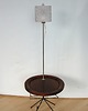 lampy podłogowe Lampa podłogowa ze stolikiem , lata 70 3