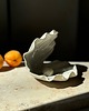 pojemniki na biżuterię Ceramiczna Muszla Muszelka Skarbiec z Perłą na Biżuterię Perłowa Biel 3