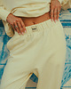 spodnie materiałowe damskie Spodnie balonowe COMFY FIT Butter Cream 2