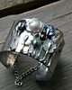 bransoletki wire wrapping Kwiatuszki   - BRANSOLETA MANKIET  CUFF 4