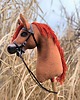 zabawki - inne Hobby horse A3 kasztanek realistyczny koń na kiju 1