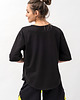 t-shirt damskie T-shirt  asymetryczny damski "SHAKIRA" czarny 3