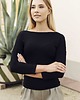 t-shirt damskie Dwustronna bluzka kopertowa z rękawem 3