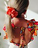 gumki do włosów Gumka jedwabna, scrunchie, frotka light salmon MAXI 2