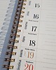 kalendarze i plannery LNIANY PLANER 2025-2027 NOTES  Kalendarz zbioru ziół format B5 z ziołami 6
