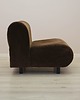 fotele Fotel brązowy, włoski design, lata 70, produkcja: Włochy 2