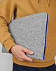 etui na laptopa ETUI NA LAPTOPA Filc Niebieski Zamek 5