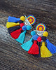 kolczyki soutache Meksykańskie  kolczyki soutache 2