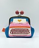 torebki mini Love Letter! Teal Clutch Bag 1