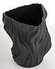 wazony Wazon porcelanowy 20,5x16,5x16,5 cm IRREGULAR czarny 4
