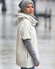bluza z kapturem damska BLUZA CLASSIC/R - swetrowa z dodatkiem wełny 5