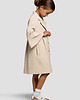 kurtki i płaszcze dla dziewczynki Melissa - płaszcz nude 1