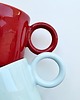 kubki Zestaw 2 kubków Red i Baby blue/300ml/ z serii Good Vibes CLLCTV 3