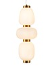lampy wiszące Lampa wisząca BRILLA-3 LED złota 23 cm 3