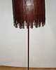 lampy podłogowe Duńska lampa podłogowa lata 60. Tek, mosiądz i drewno Vintage 2x E27 4