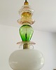 lampy wiszące Lampa wisząca szklana artdeco prl vintage retro sztuka Botanica 8