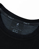 t-shirty męskie Koszulka męska 4xl  czarna z haftem FOKA - Duży rozmiar 142cm obwodu 2