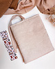 pokrowce i etui - różne Personalizowane etui na książkę, jesienne book sleeve ze sztruksu 5