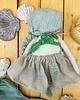przytulanki dla niemowląt i dzieci Lalka Syrenka - przytulanka dla dzieci handmade 3