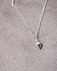srebrne naszyjniki heart 2
