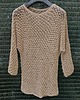 swetry damskie  Sweter Kolczuga Beż S/M/L/XL 4