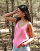 topy damskie Top w stylu bieliźnianym, ROSEBLOOM 1