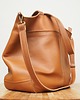 torby na ramię Duża koniakowa skórzana torba z dużymi kieszeniami 1